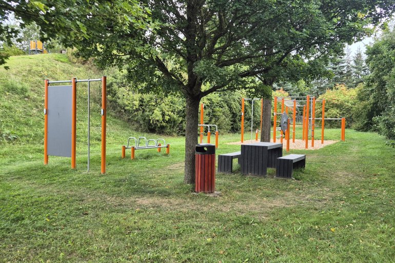 Fitness-Parcour in Grambow